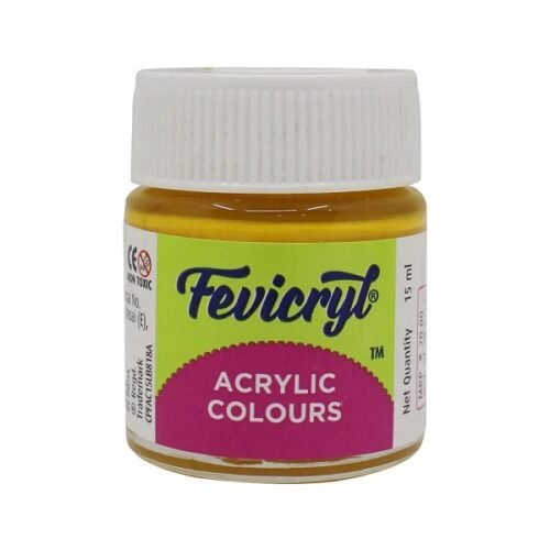 Acrylic Colors 09-Golden Yellow