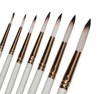 WATER COLOUR ROUND PAINT BRUSH