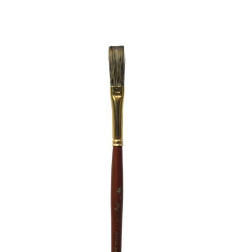 OIL COLOUR PAINT BRUSH FLATE 4