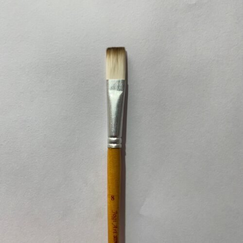 Watercolour Paint Brush Flat 8 - Image 2