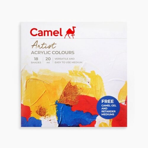Camel Artist Acrylic Colours 18 Shades X 20ml