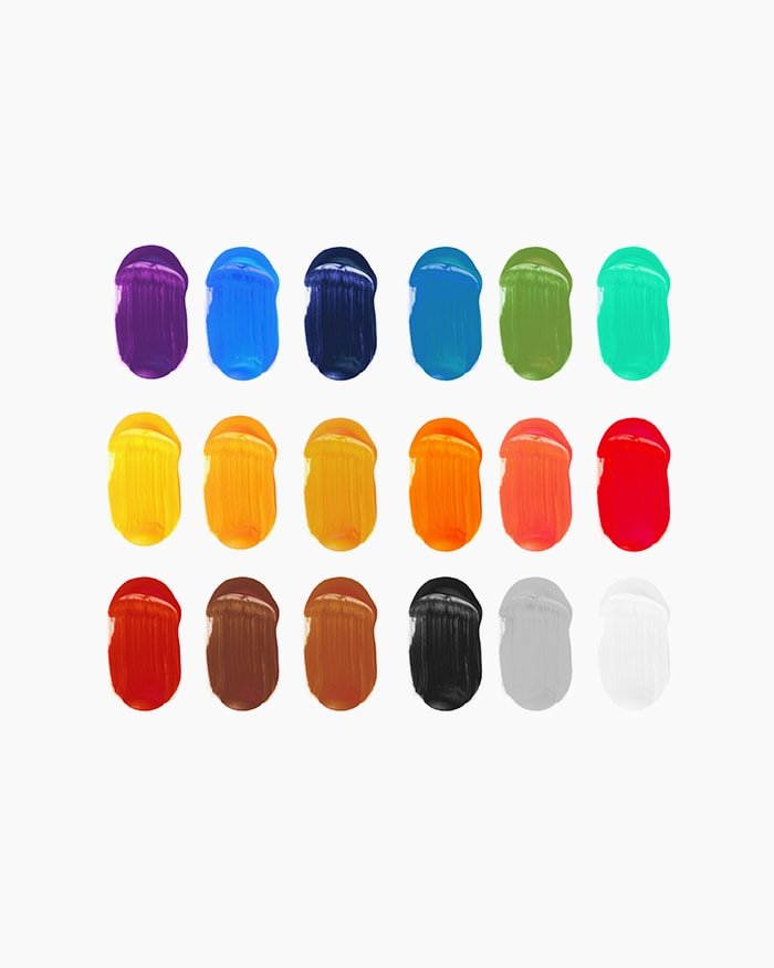 Camel Artist Acrylic Colours 18 Shades X 20ml - Image 6