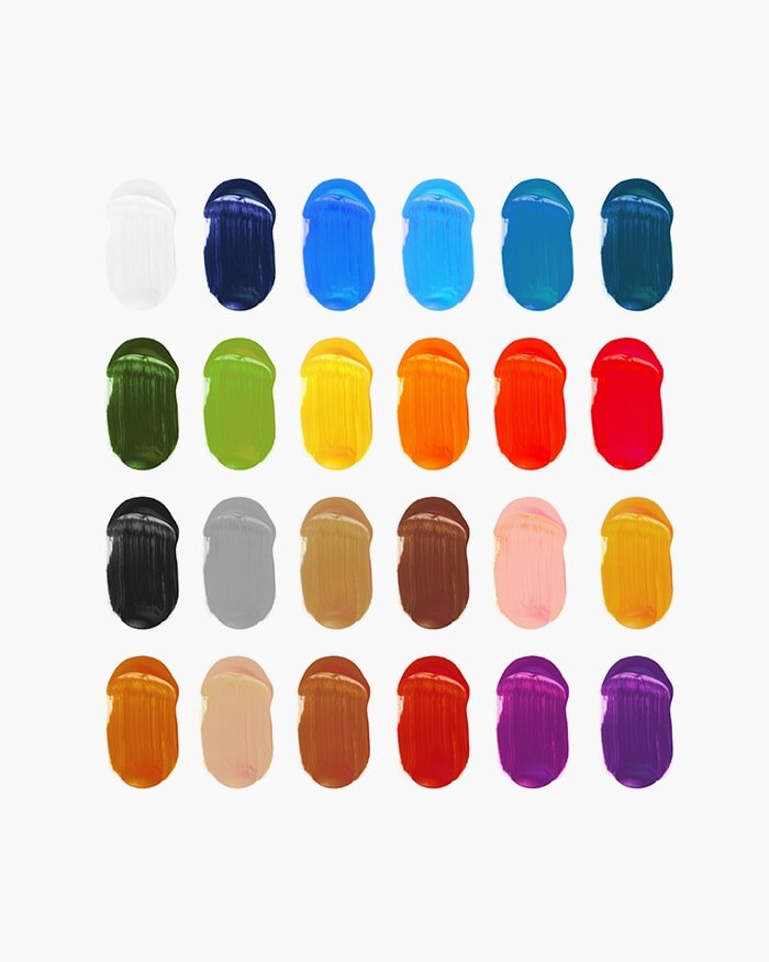 Camel Artist Acrylic Colours 24 shades X 9ml - Image 6