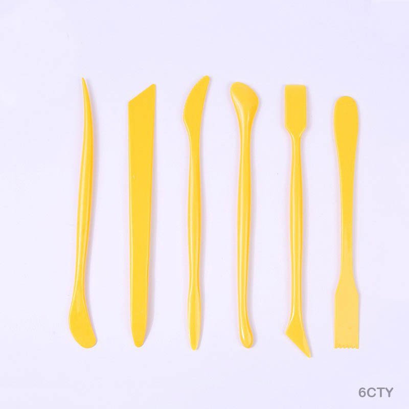 Clay tool yellow handle 6Pc - Image 3