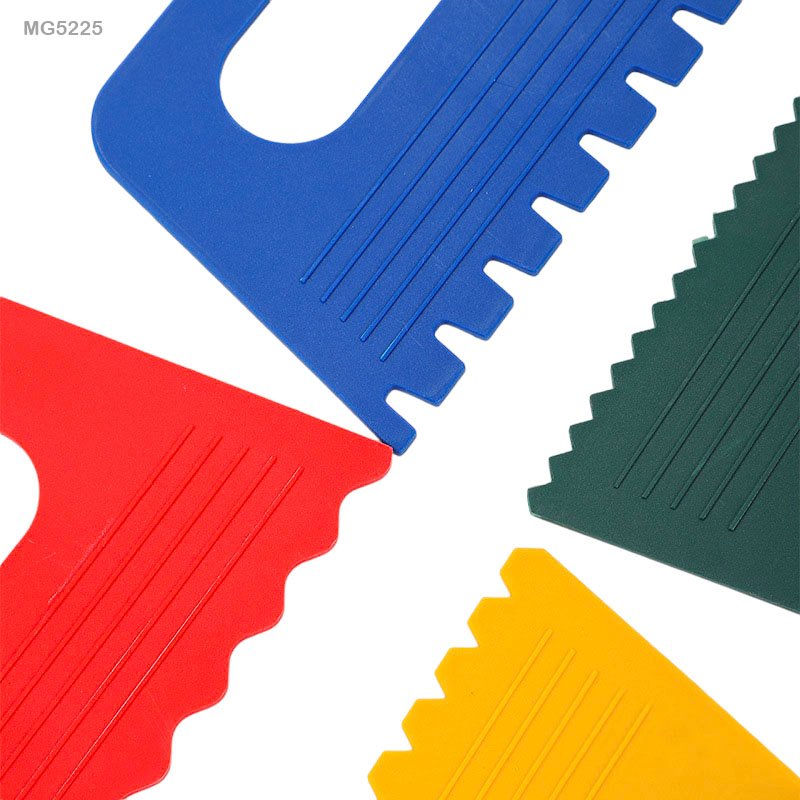 Plastic art tools kid 4PC - Image 2