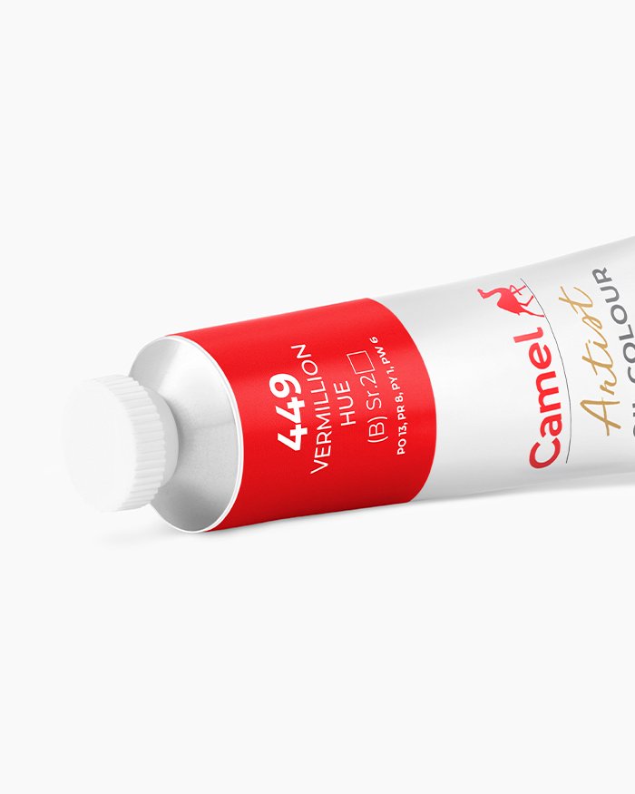 Vermillion Hue Oil color - Image 3