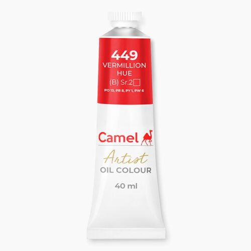 Vermillion Hue Oil color