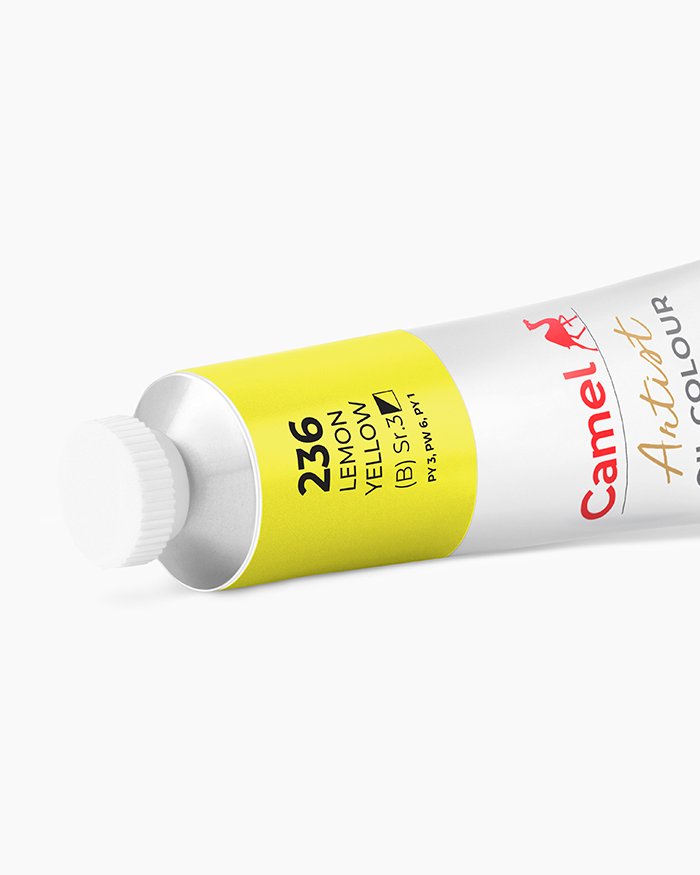 Lemon Yellow Oil color - Image 3