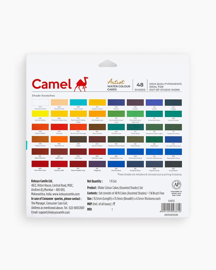 Artist Water Color Cake 48 Shades - Image 2