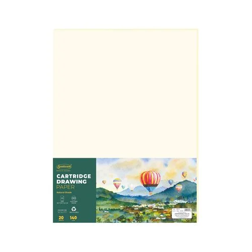 Sundaram A3 Cartridge Drawing Paper - 20 Sheets | 140 gsm