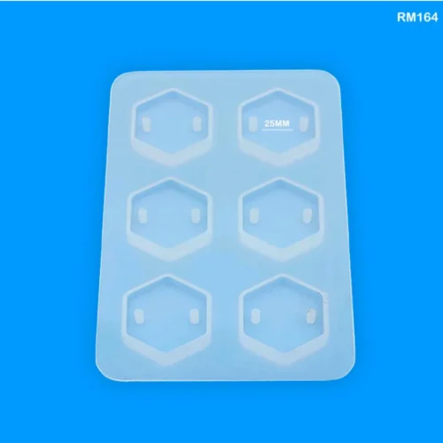 Hexagon Shape Silicon Mould RM164