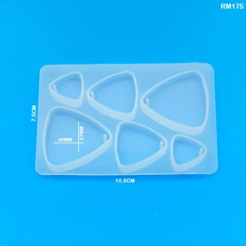 6 Cavity Triangle Mould RM175