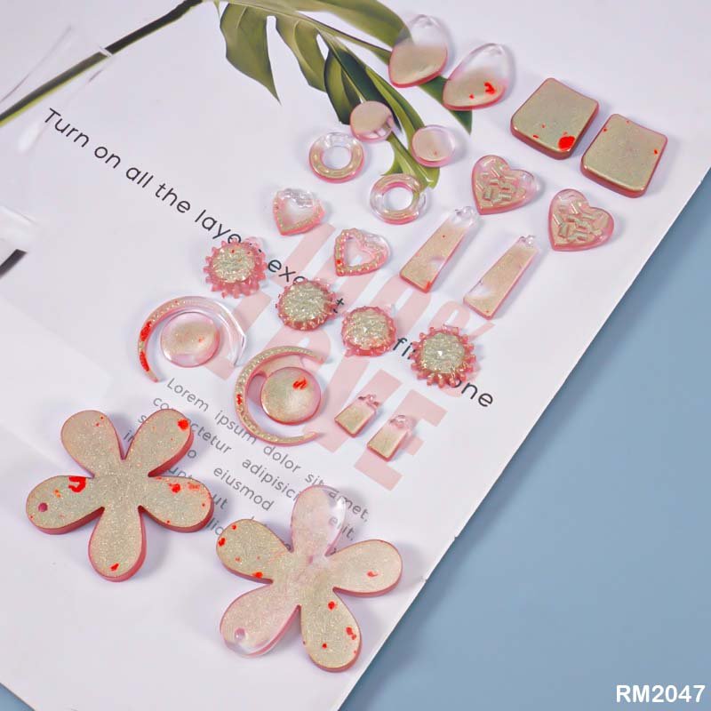 Earring Charms Mould RM2047 - Image 2