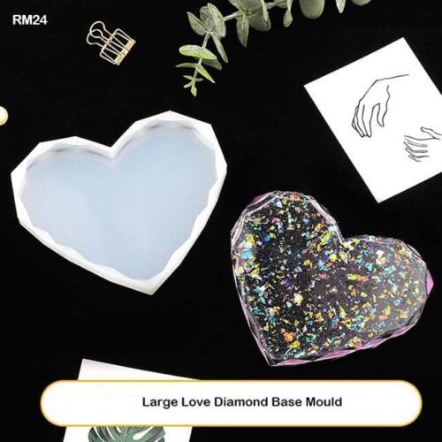 Zig Zag Heart Mould RM24