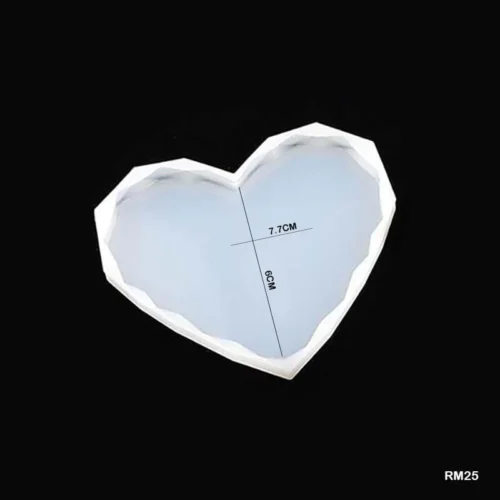 Heart Silicon Mould Rm25