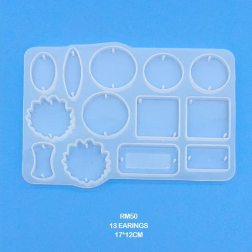 13 Earrings Silicone Mould Rm50