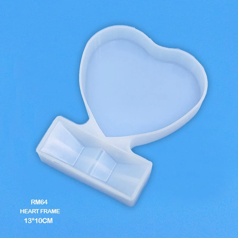 Heart Frame With Stand Mould RM64