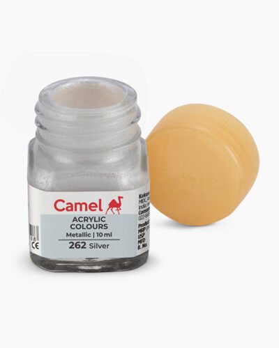 Acrylic Colors Metallic Silver - 262 - Image 2