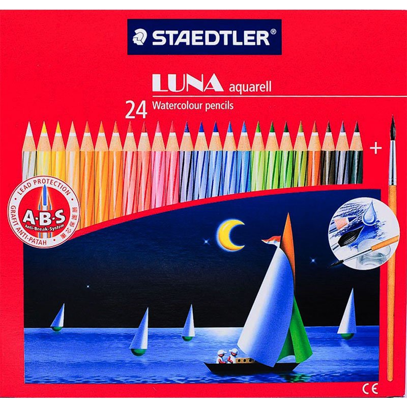 Steadler Luna Watercolour Pencils Set of 24