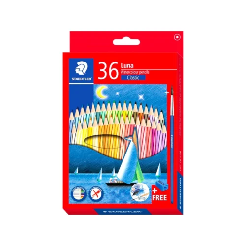 Steadler Luna Watercolour Pencils Set of 36