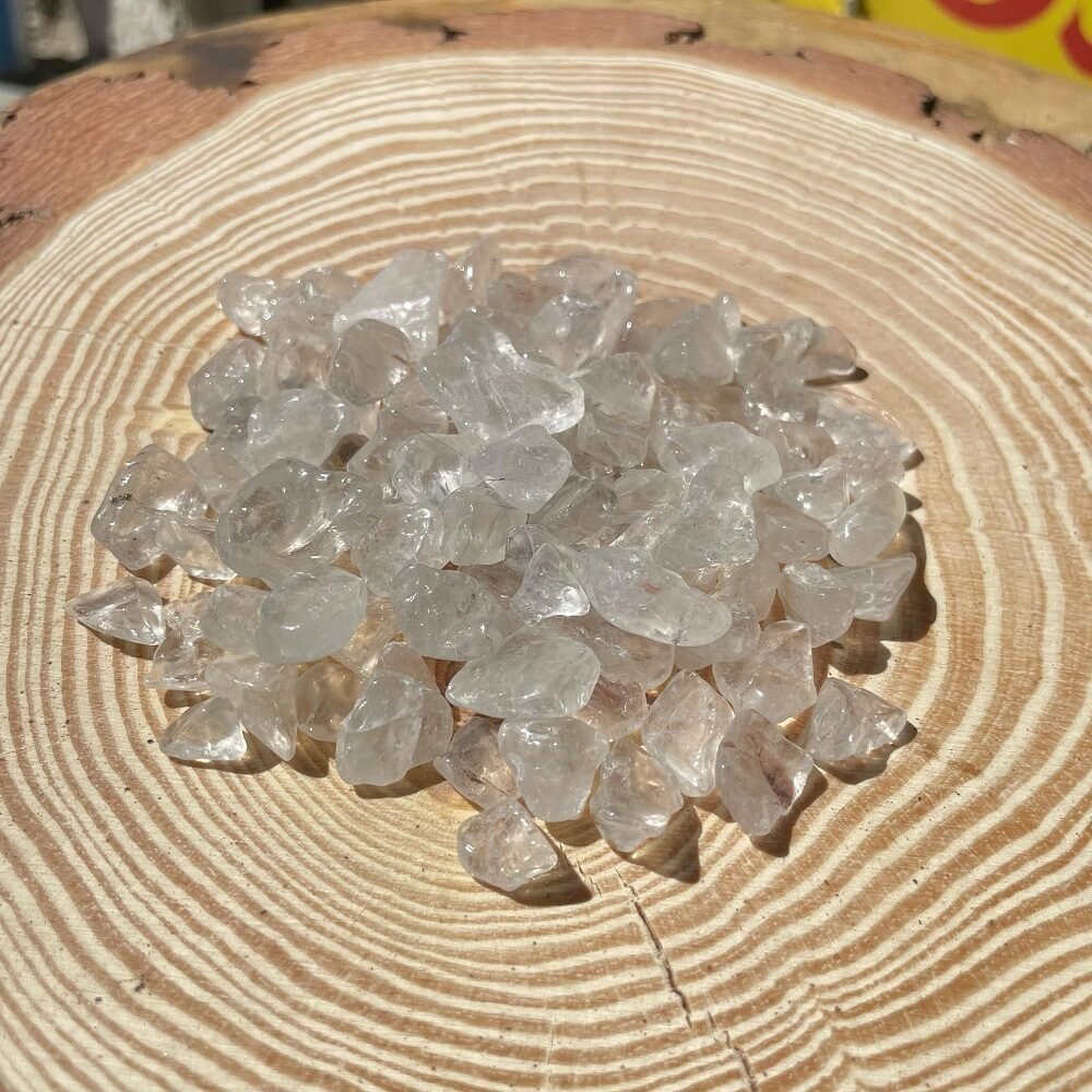White Transparent crystals Big Size - 250 gm - Image 3