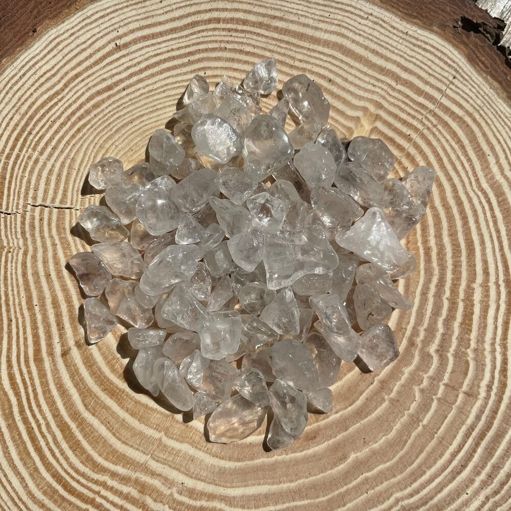 White Transparent crystals Big Size - 250 gm - Image 2