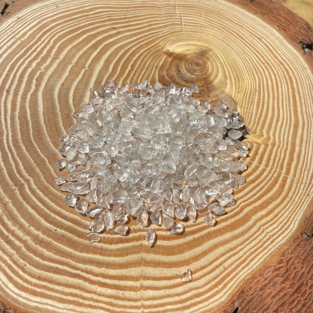 White Transparent Crystals Small Size - 250 gm - Image 2