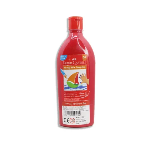 Faber-Castell Ready Mix Tempera-Brilliant Red