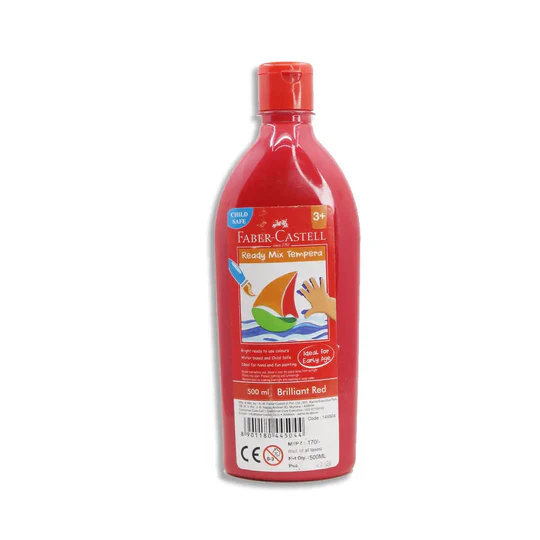 Faber-Castell Ready Mix Tempera-Brilliant Red
