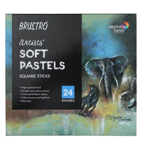 Brustro Artists Soft Pastels Set of 24