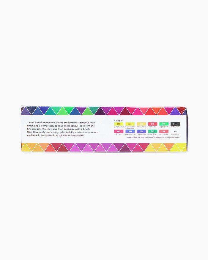 Camel Premium Poster Color 12 Shades X 15 ml - Image 3