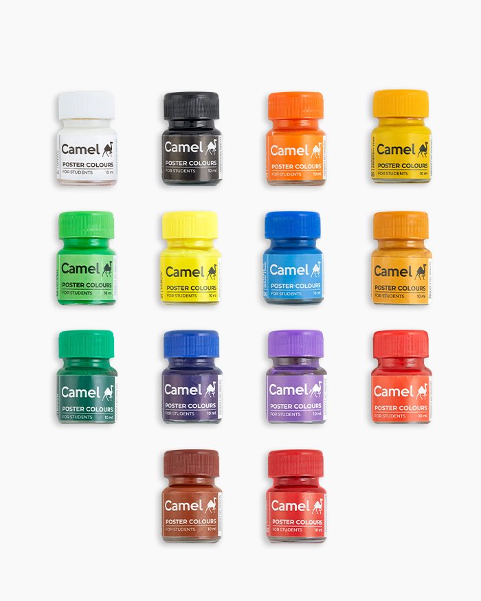 Camel Poster Color 14 Shades X 10 ml - Image 5