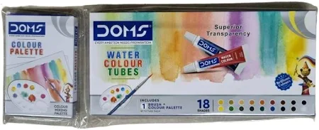 DOMS Water Color Tube 18 Shades
