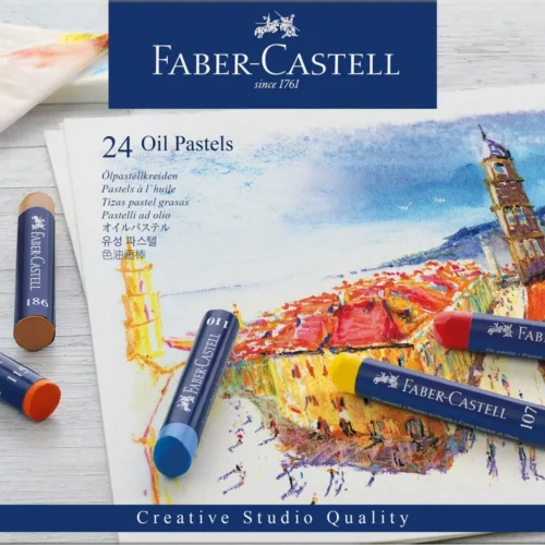 Faber-Castell Oil Pastels 24 Shades