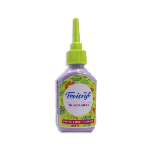 Fevicryl 3D outliner - Pearl Lilac