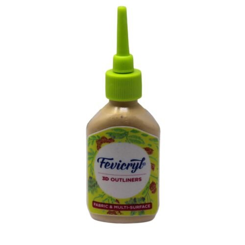 Fevicryl 3D outliner - Pearl Metallic Gold