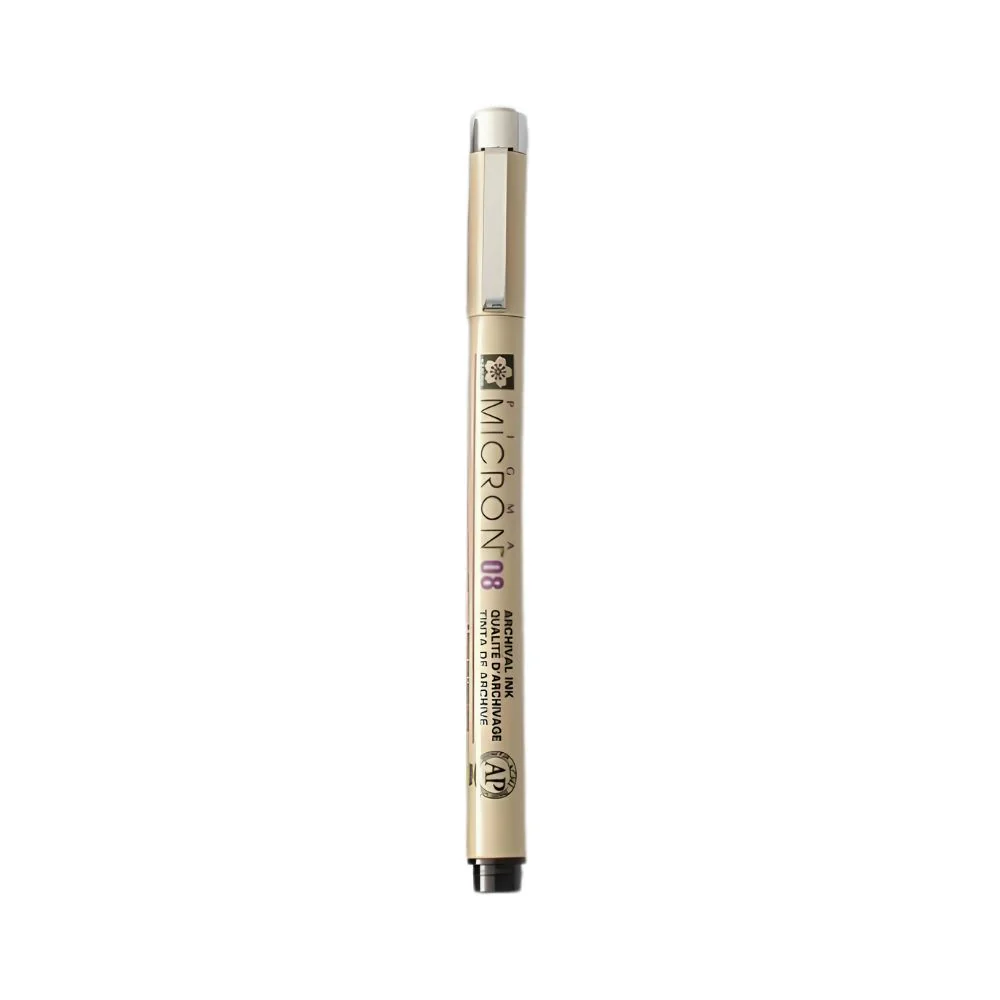 SAKURA, Fine liner Pen - 08 - PIGMA MICRON | BLACK.