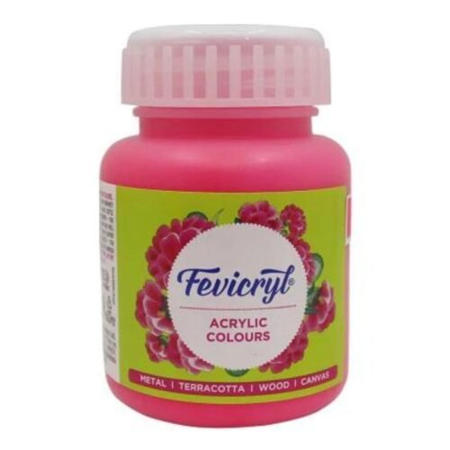 Fevicryl Acrylic Color Neon Pink - 018