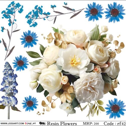 Resin flower Sticker - rf42