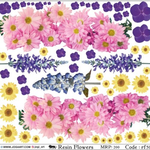 Resin flower Sticker - rf50