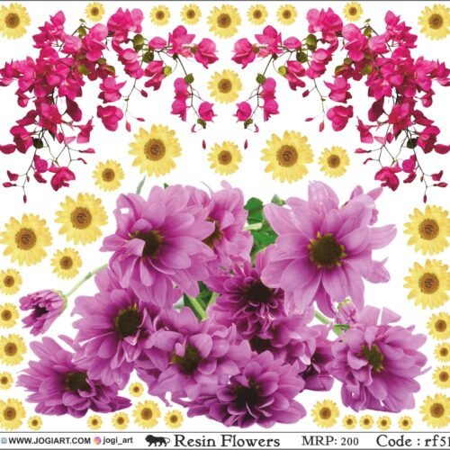 Resin flower Sticker - rf51
