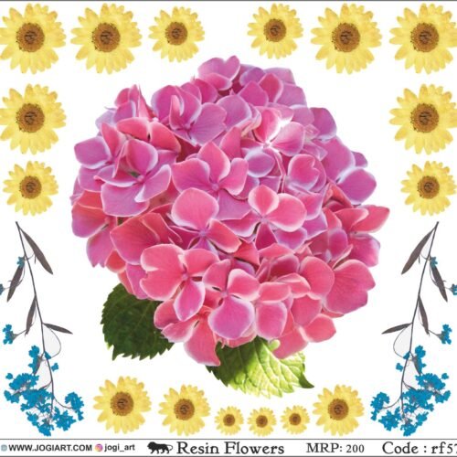 Resin flower Sticker - rf57