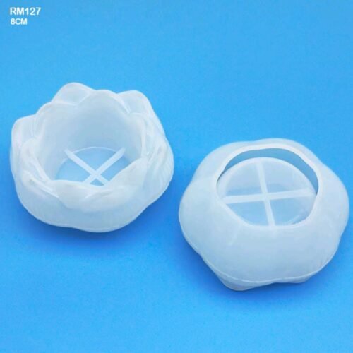 Lotus shape candle silicon mould RM127
