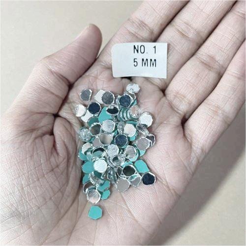 No.1 -Round shape mirror - 5MM For Lippan & Embroidery Art