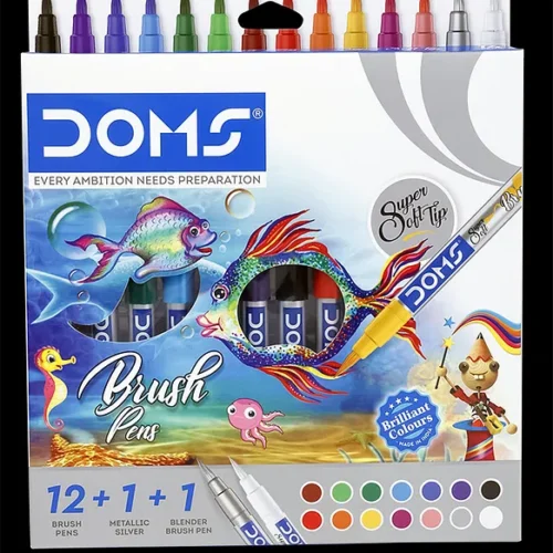 DOMS Brush Pens | Set of 14