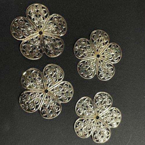 Flower Metal Cutout (A) | Pack Of 10