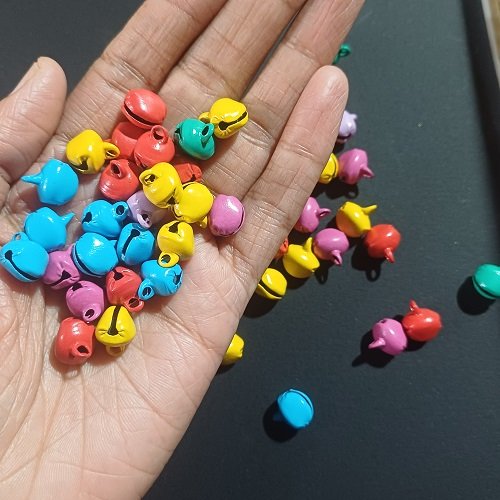Colored Ghungroo Beads small size - 50 gm