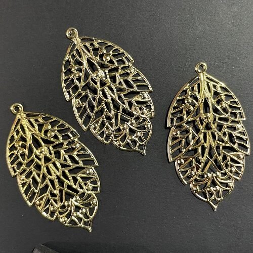 Leaf Metal Cutout (H) | Pack Of 10