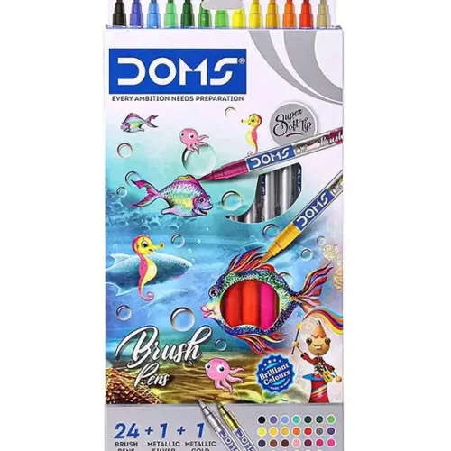 DOMS Brush Pens | Set of 26