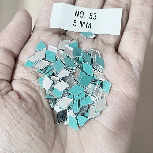 No. 53 -Geometric shape mirror - 5 MM  For Lippan & Embroidery Art